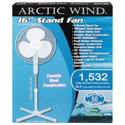 Arctic Wind 16 Inch Stand Fan 1 ea