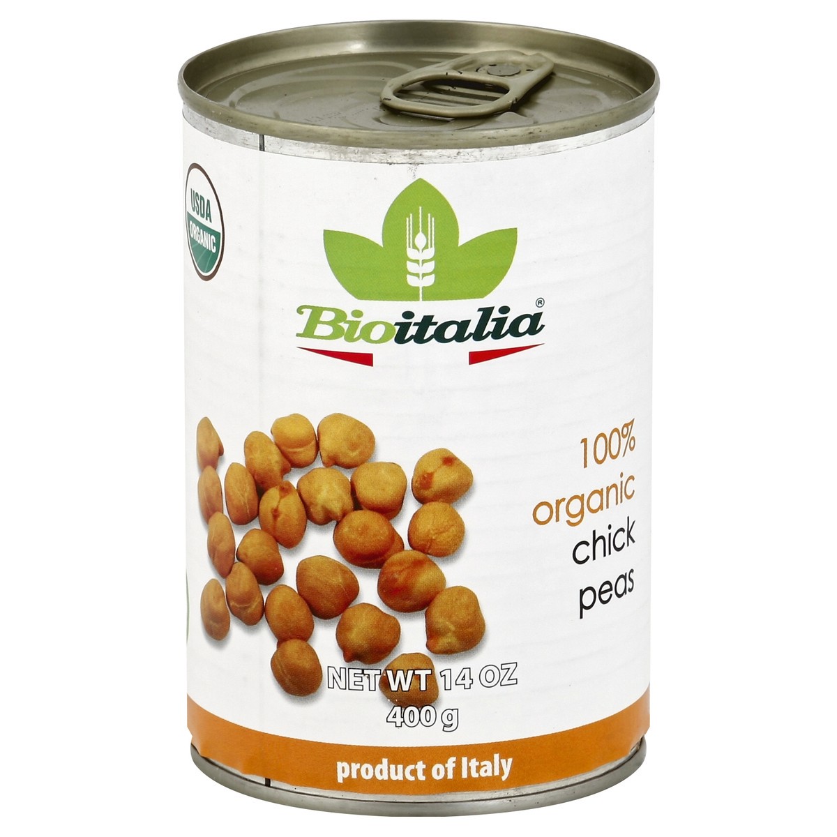 slide 3 of 3, BioItalia Chick Peas 14 oz, 14 oz