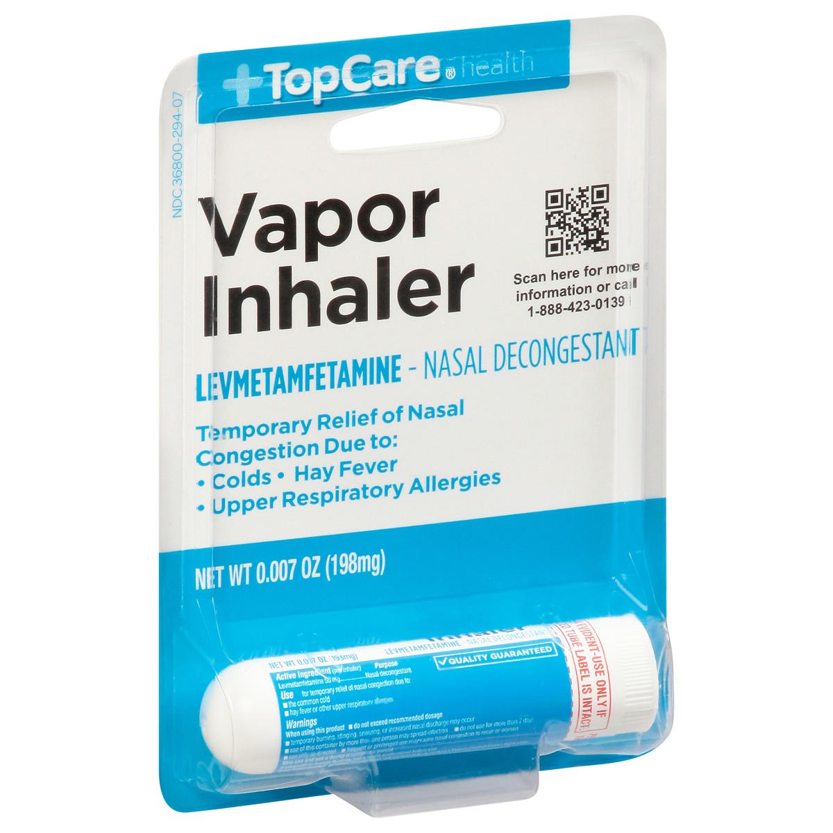 slide 2 of 9, TopCare Health Vapor Inhaler 0.007 oz, 0.01 oz