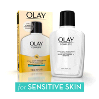 slide 23 of 29, Olay Complete Lotion Moisturizer with SPF 15 Sensitive, 4.0 oz, 4 fl oz