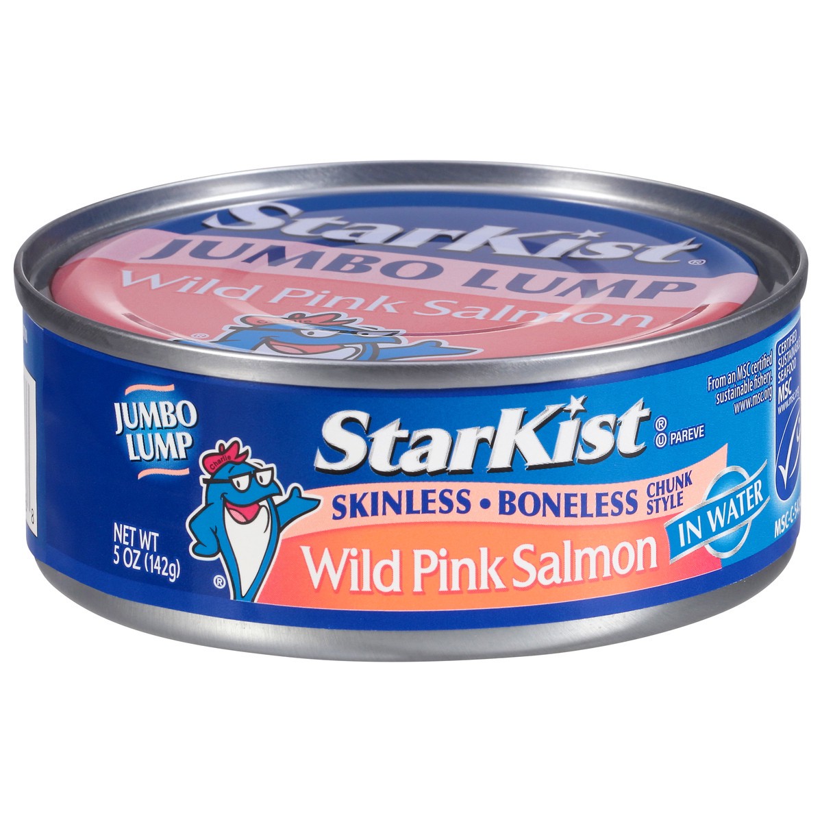 slide 2 of 9, StarKist Jumbo Lump Chunk Style Boneless Skinless Wild Pink Salmon in Water 5 oz, 5 oz