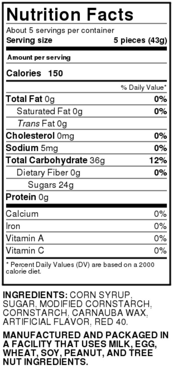 slide 4 of 9, Food Club Cinnamon Bears Candies, 8.25 oz