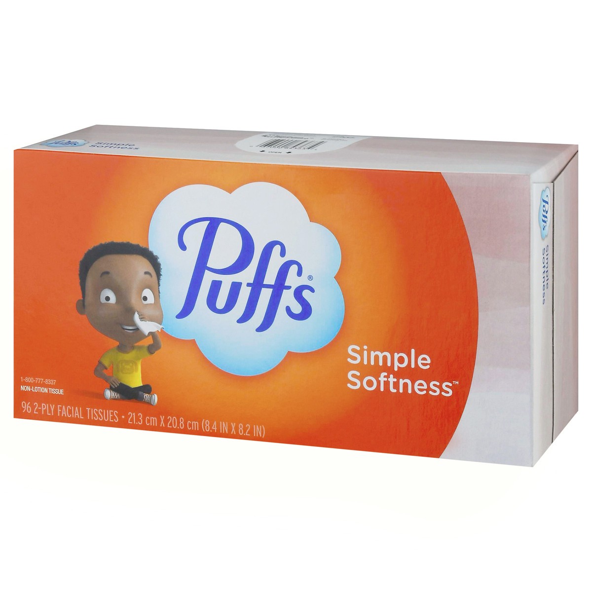 slide 3 of 10, Puffs Simple Softness 2-Ply Facial Tissues 96 ea, 96 ct