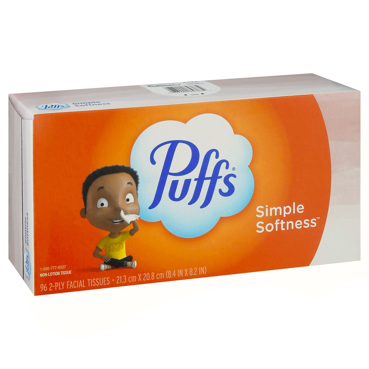 slide 7 of 10, Puffs Simple Softness 2-Ply Facial Tissues 96 ea, 96 ct