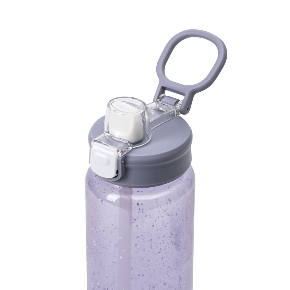 slide 2 of 4, Manna™ Push™ Water Bottle - Purple, 39 oz