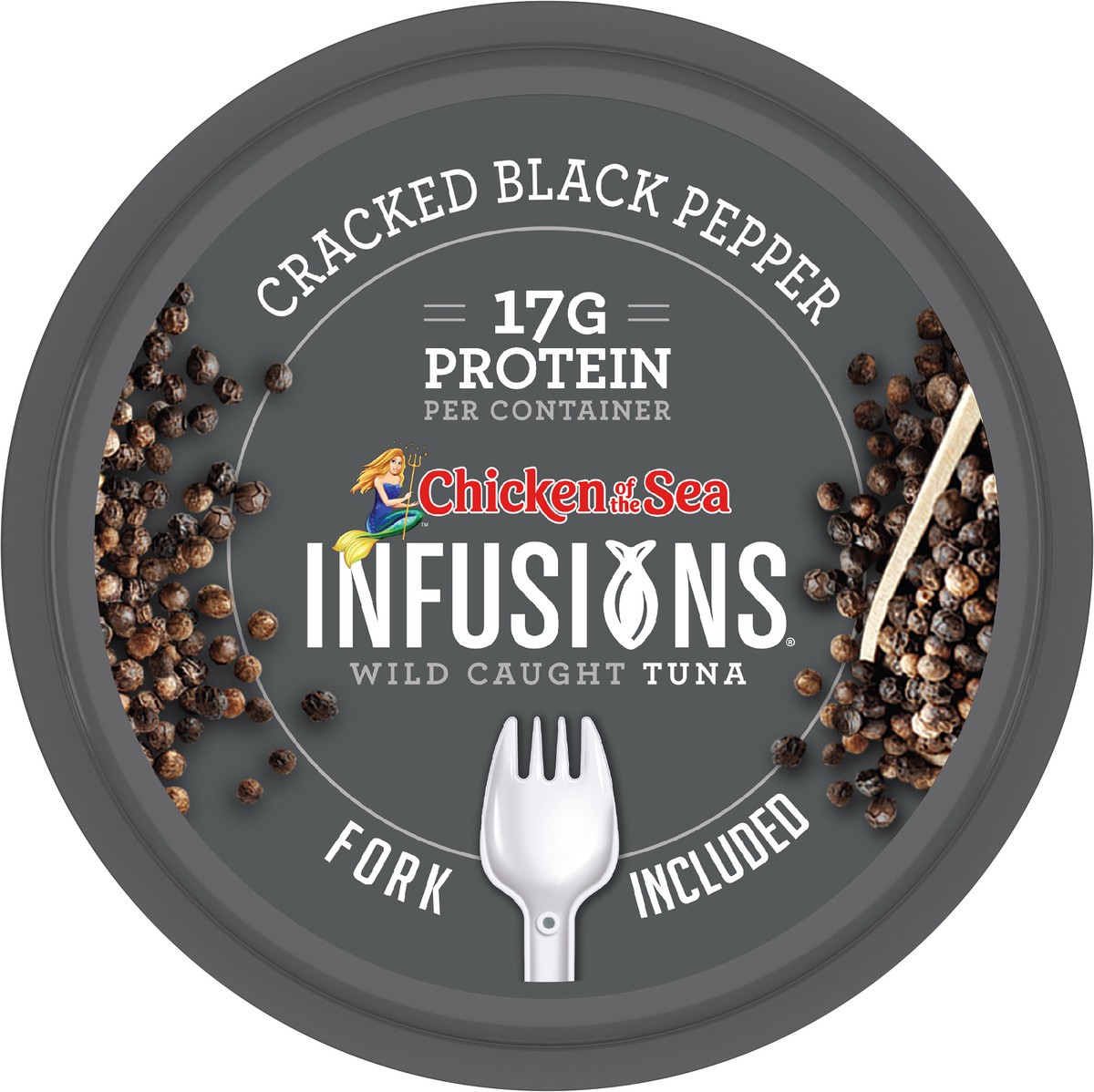 slide 7 of 7, Chicken of the Sea Infusions Tuna Cracked Black Pepper - 2.8 Oz, 2.8 oz