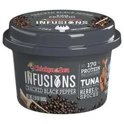 Chicken of the Sea Infusions Cracked Black Pepper Tuna 2.8 oz