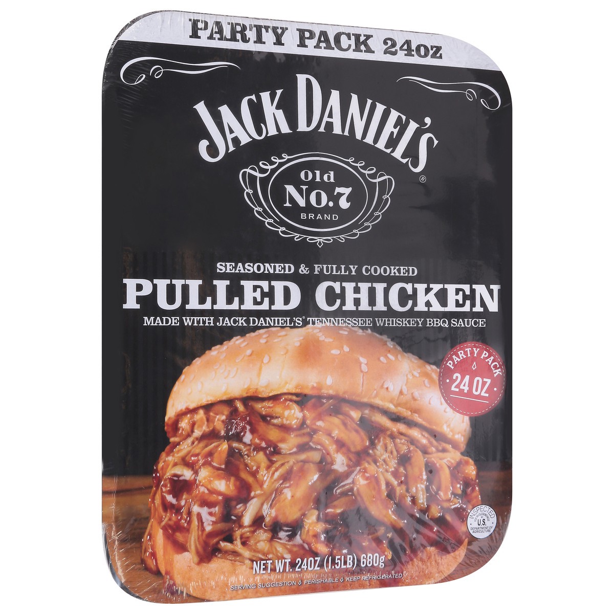 slide 8 of 11, Jack Daniel's Pulled Chicken, 24 oz