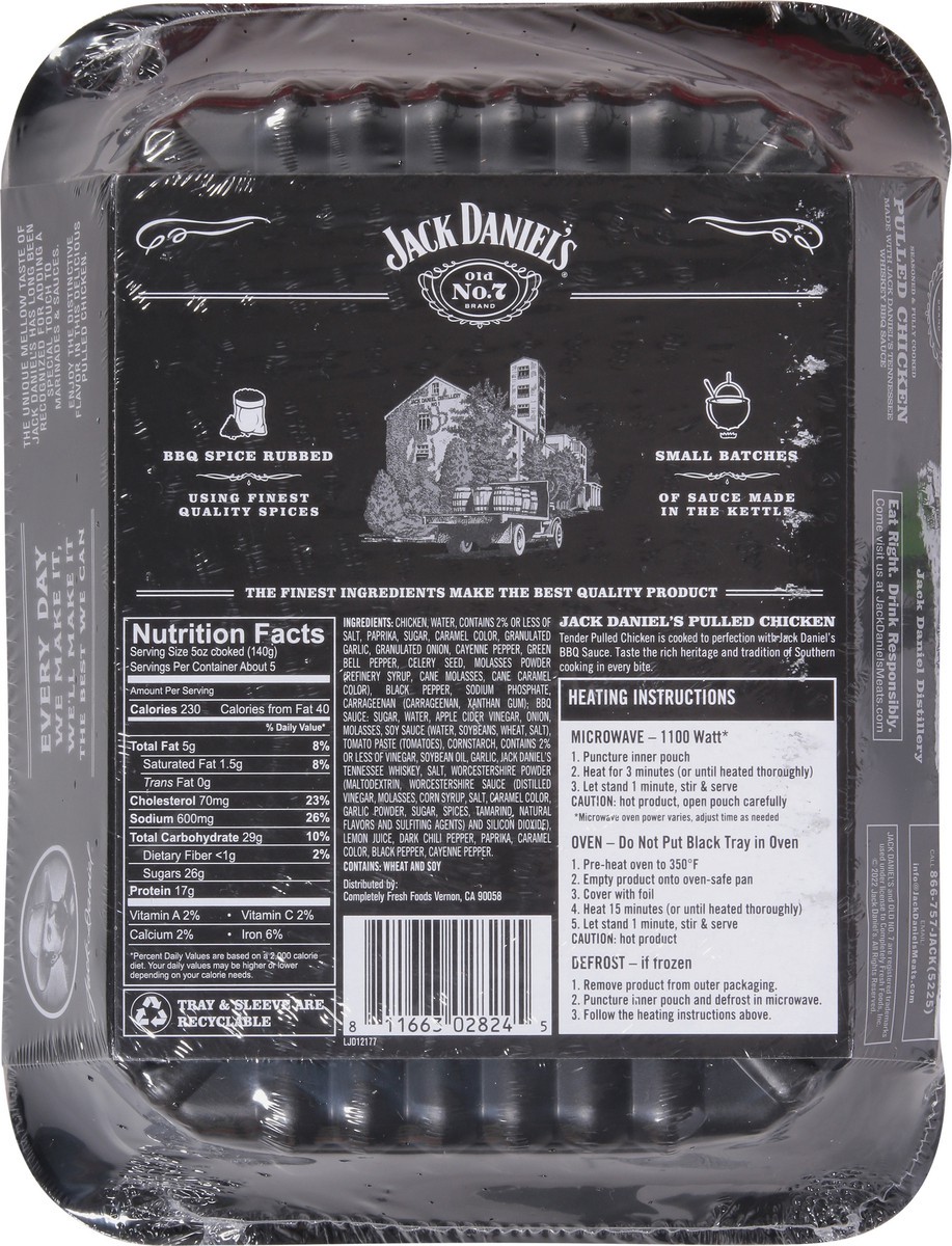 slide 9 of 11, Jack Daniel's Pulled Chicken, 24 oz