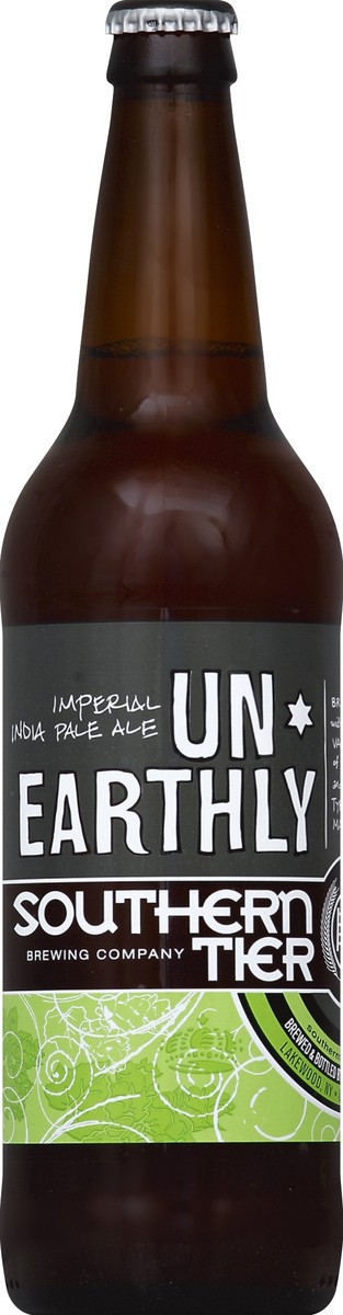 slide 4 of 5, Southern Tier Brewing Co. Unearthly Imperial Indian Pale Ale Bottle, 22 oz