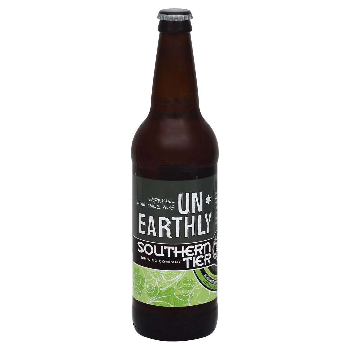 slide 3 of 5, Southern Tier Brewing Co. Unearthly Imperial Indian Pale Ale Bottle, 22 oz