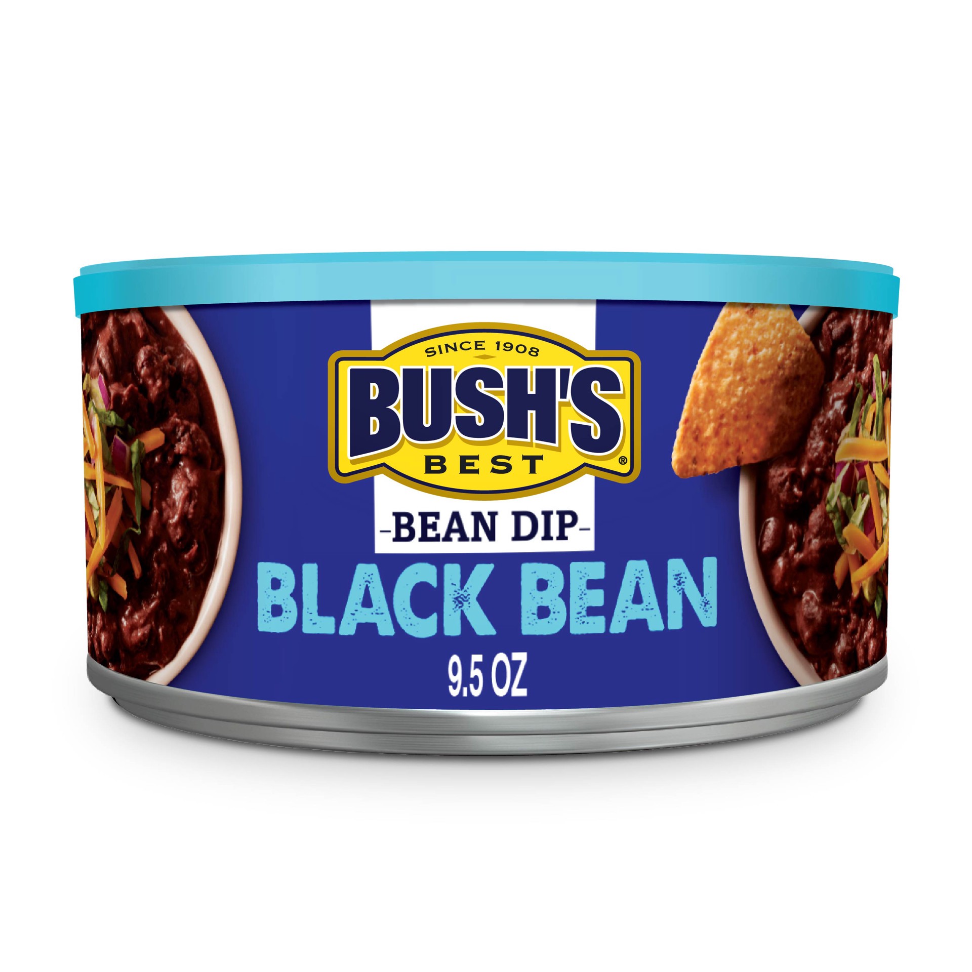 slide 6 of 7, Bush's Best Black Bean Bean Dip 9.5 oz, 9.5 oz