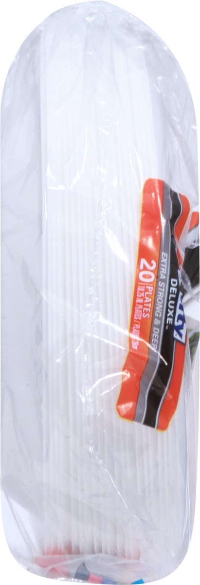 slide 3 of 9, Hefty Deluxe Extra Strong & Deep Plates 20 Each, 20 ct