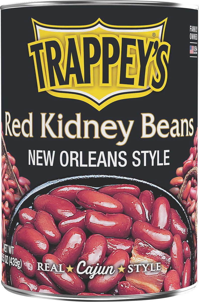 slide 7 of 7, Trappey's Kidney Beans, Red, New Orleans Style, 15.5 oz