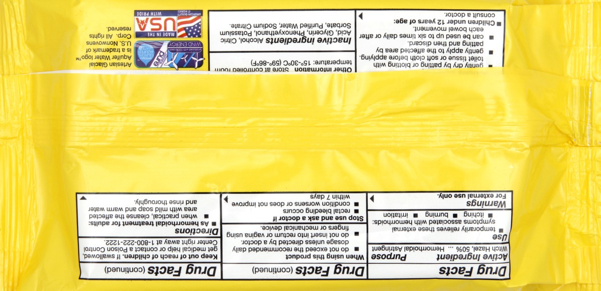 slide 5 of 5, Rite Aid Pharmacy Medicated Wipes for Hemorrhoid Relief with Witch Hazel, 48 ct