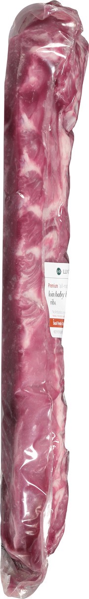 slide 7 of 9, Lunds & Byerlys Premium Loin Baby Back Ribs 1 ea, per lb
