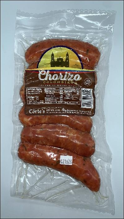 slide 1 of 1, Cortes Chorizo Colombiano - 14 oz, 14 oz