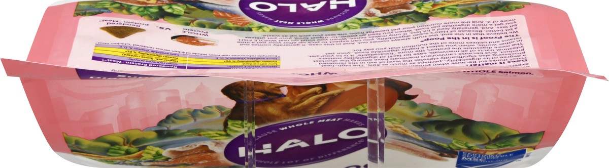 slide 10 of 10, Halo Adult Dog Holistic Wild Salmon & Whitefish Recipe Dog Food 4.5 lb, 4.5 lb