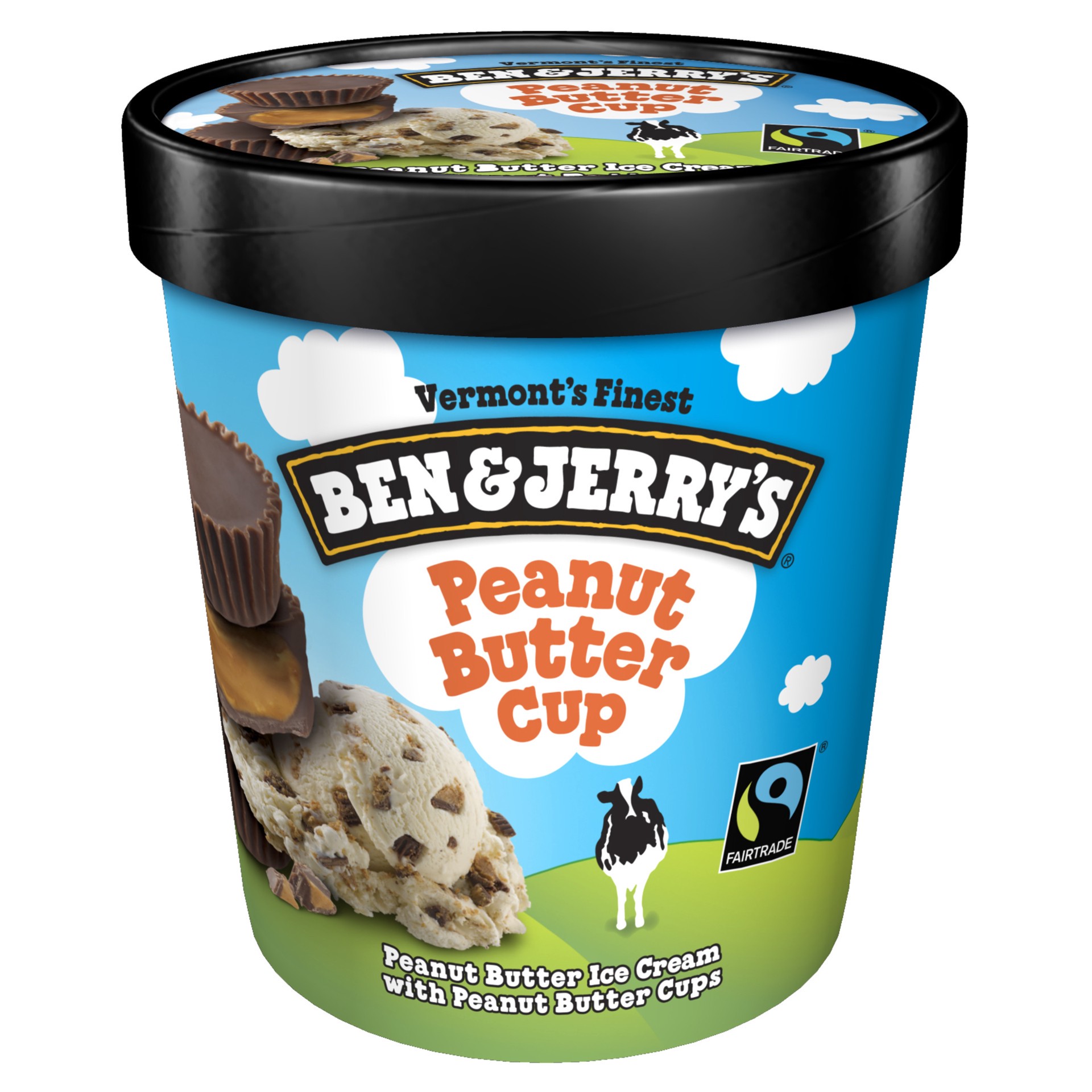 slide 1 of 2, Ben & Jerry's Ice Cream Peanut Butter Cup, 16 oz, 16 oz