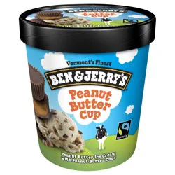 Ben & Jerry''s Ice Cream Peanut Butter Cup, 16 oz