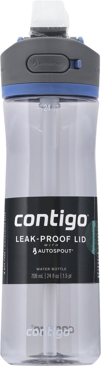 slide 3 of 9, Contigo 24 Fluid Ounce Blue Corn Leak-Proof Lid with Autospout Water Bottle 1 ea Bottle, 24 fl oz