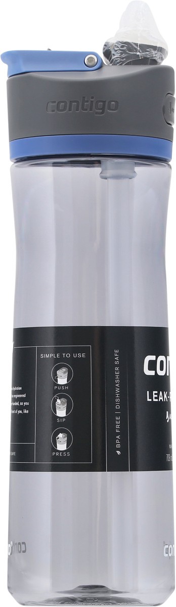 slide 7 of 9, Contigo 24 Fluid Ounce Blue Corn Leak-Proof Lid with Autospout Water Bottle 1 ea Bottle, 24 fl oz