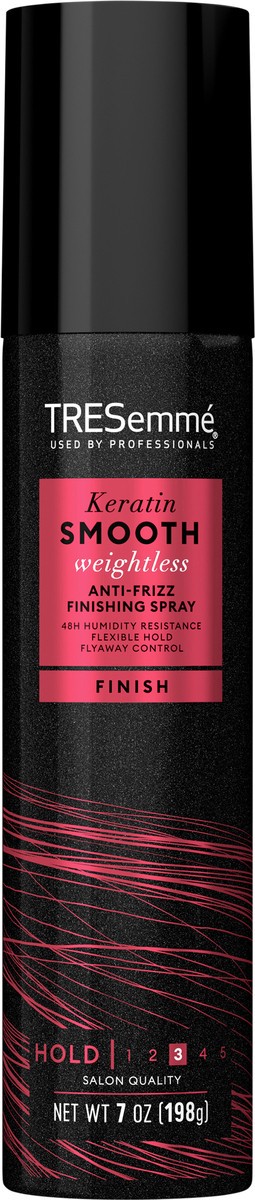 slide 11 of 13, TRESemmé Keratin Smooth Anti-Frizz Finishing Spray, 7 oz