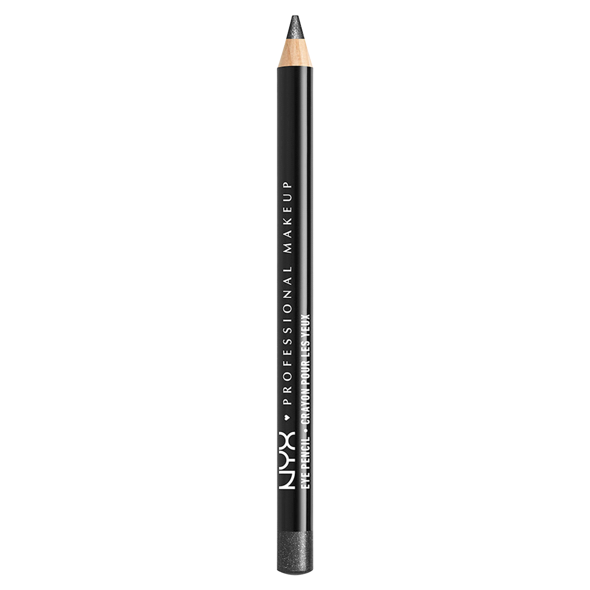 slide 1 of 1, NYX Professional Makeup Black Shimmer 940 Eye/Eyebrow Pencil, 1 ct