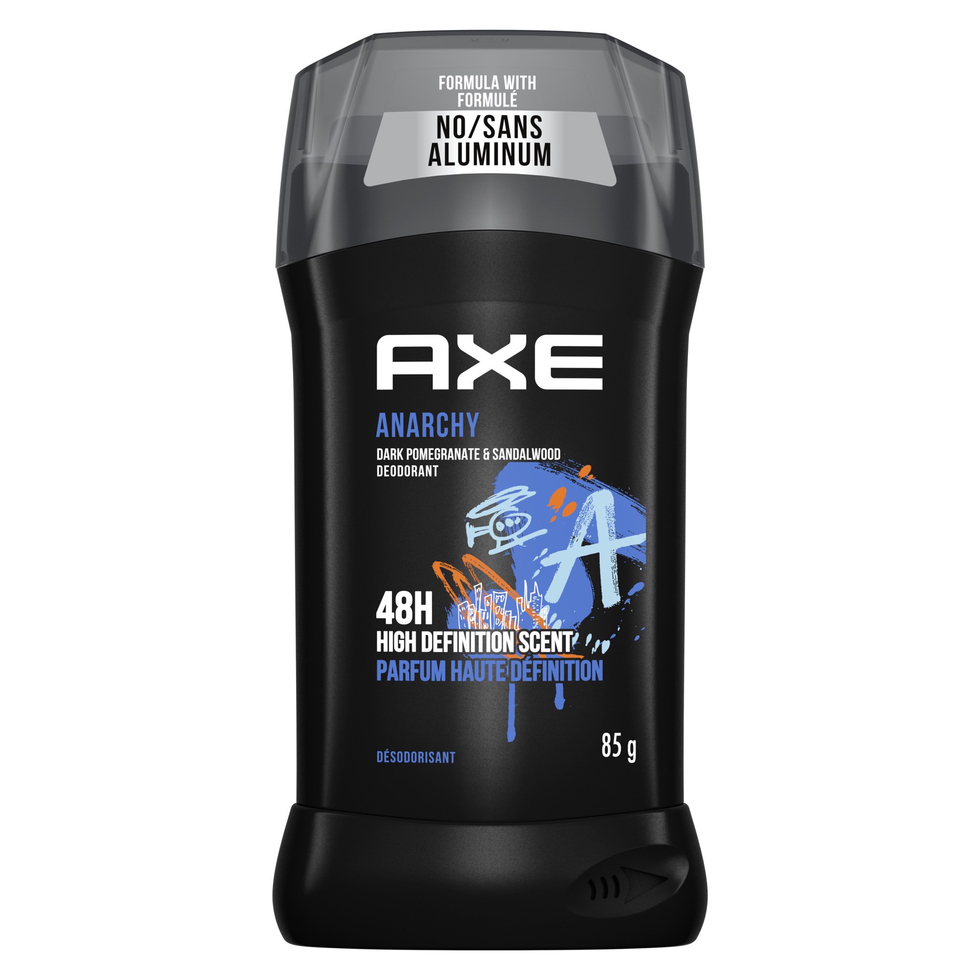 slide 1 of 3, AXE Aluminum Free Deodorant Stick for Men Anarchy, 3 oz, 3 oz