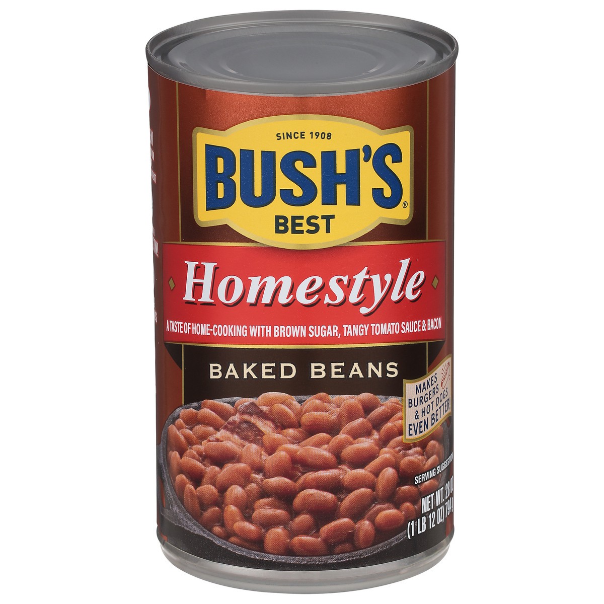 slide 1 of 42, Bush's Best Bush's Homestyle Baked Beans 28 oz, 