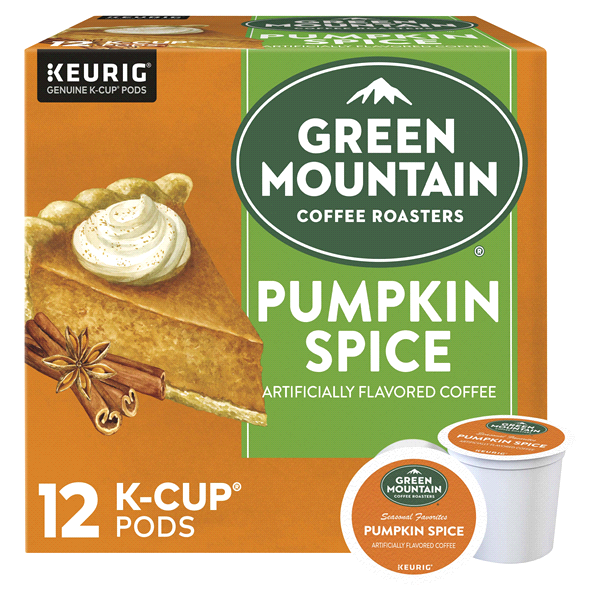 slide 1 of 2, Green Mountain Coffee Pumpkin Spice K-Cup Pods, 12 ct