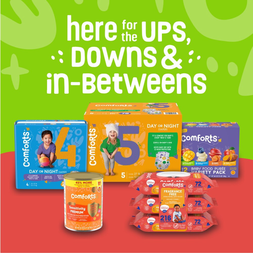 slide 5 of 5, Comforts Vitamin Ad Diaper Rash Ointment, 4 oz