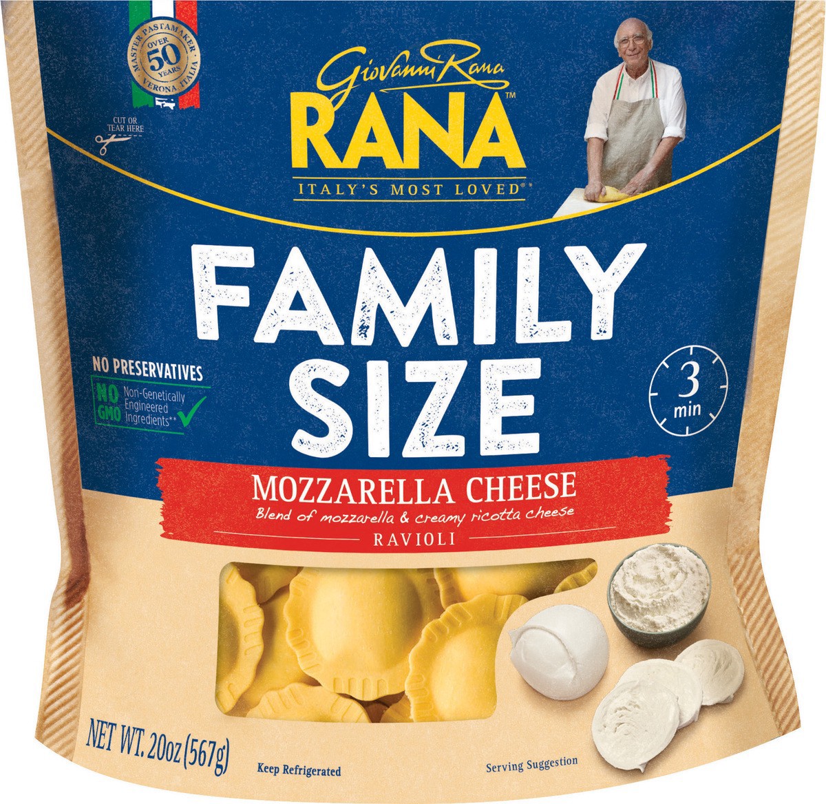 slide 2 of 3, Rana Refrigerated Pasta, 20 oz