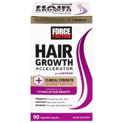 Force Factor Hair Growth Accelerator 90 Capsules