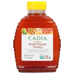 Cadia Wild Flower Organic Honey 16 oz