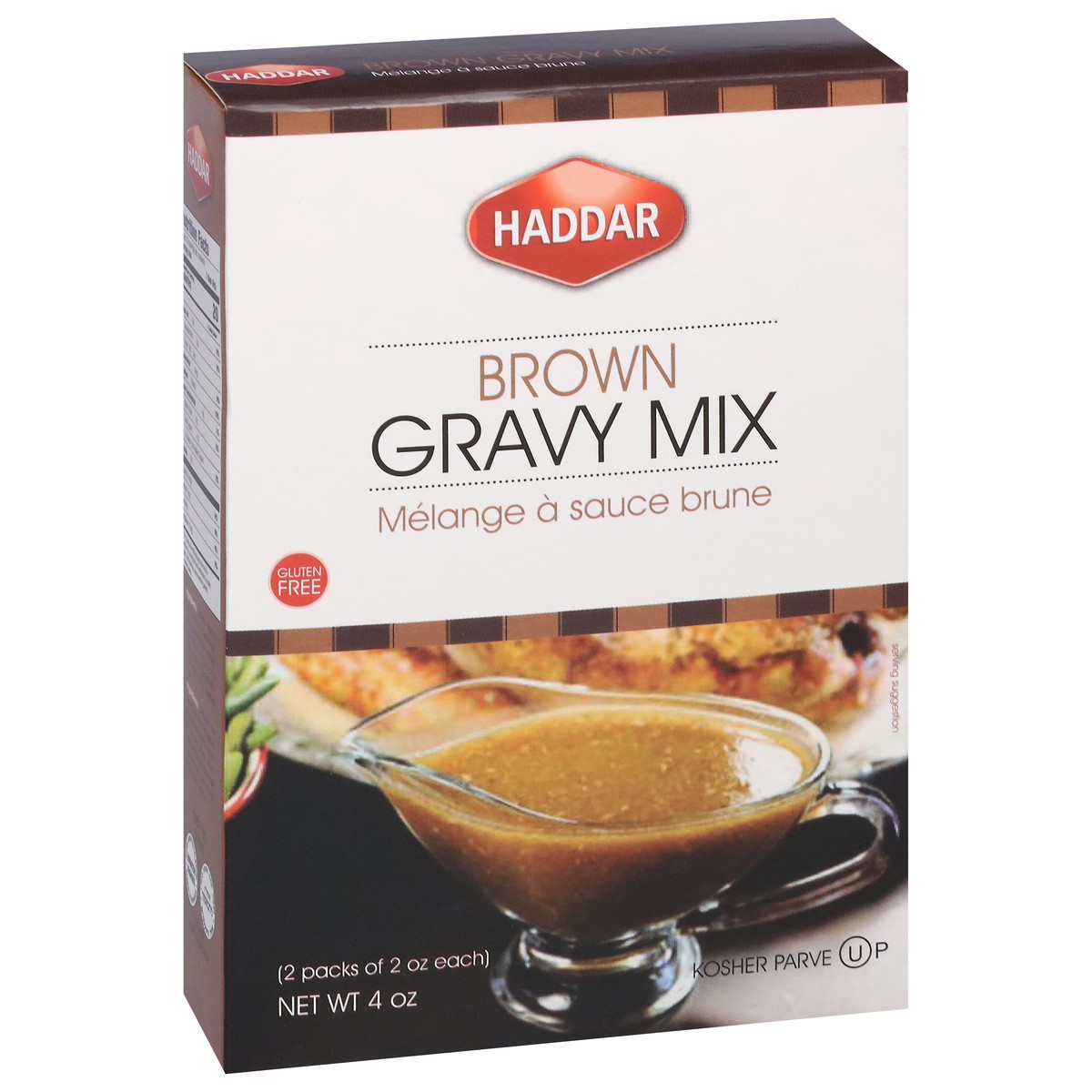 slide 5 of 9, Haddar Brown Gravy Mix, 4 oz