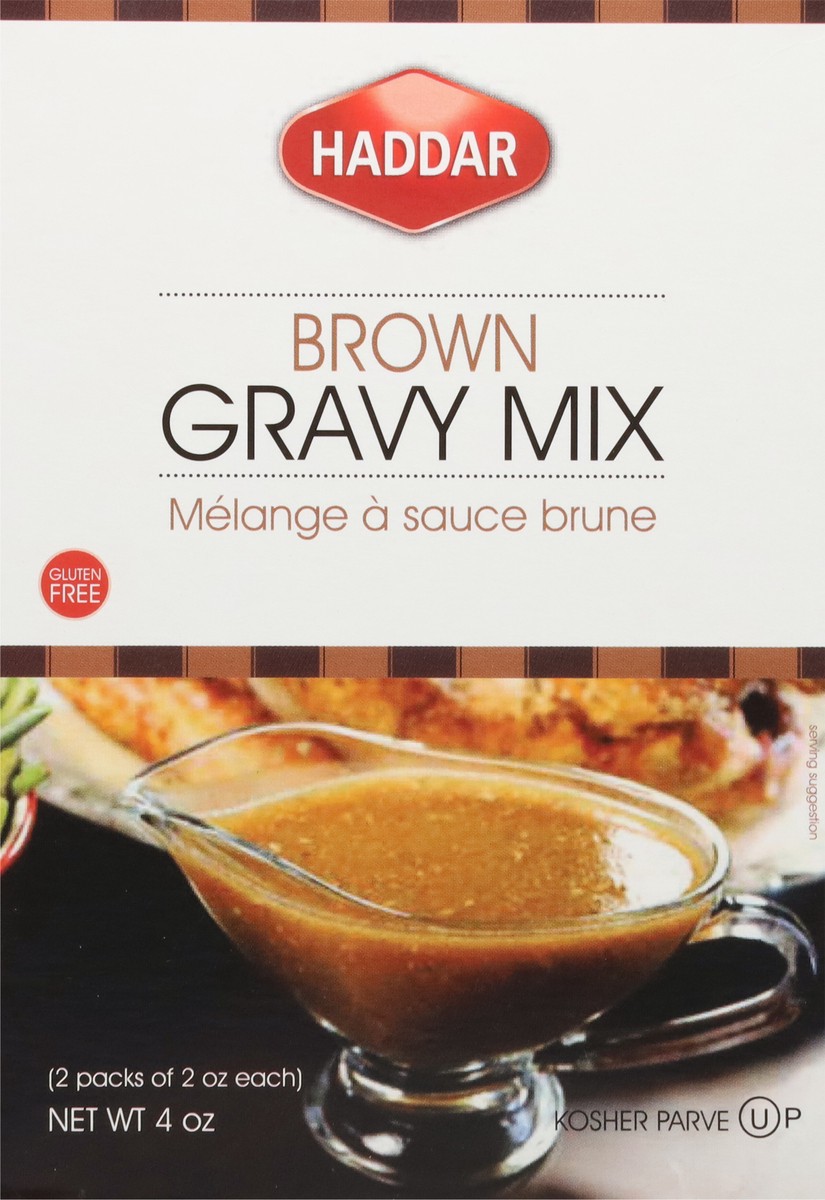 slide 6 of 9, Haddar Brown Gravy Mix, 4 oz