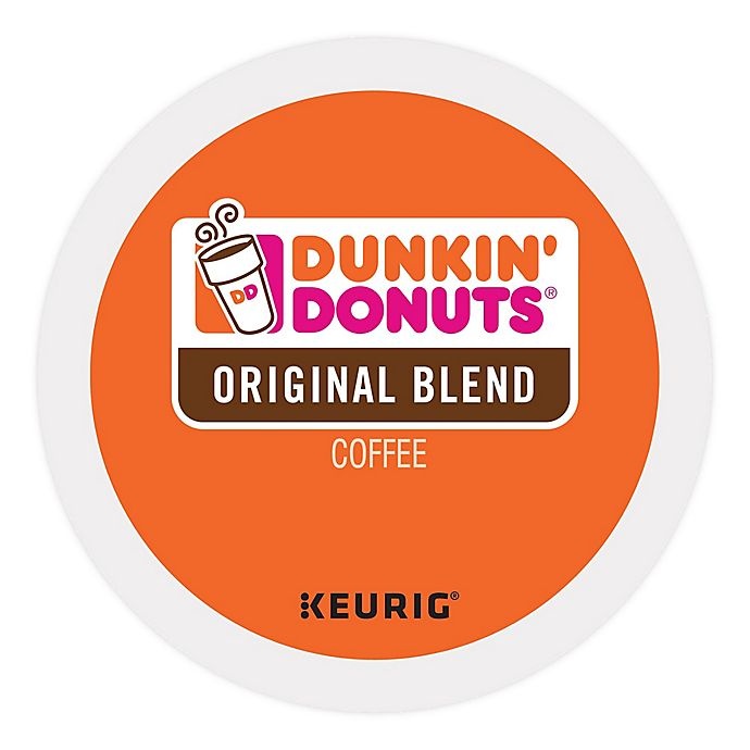 slide 1 of 8, Dunkin' Donuts Original Blend Coffee Keurig K-Cup Pods, 22 ct