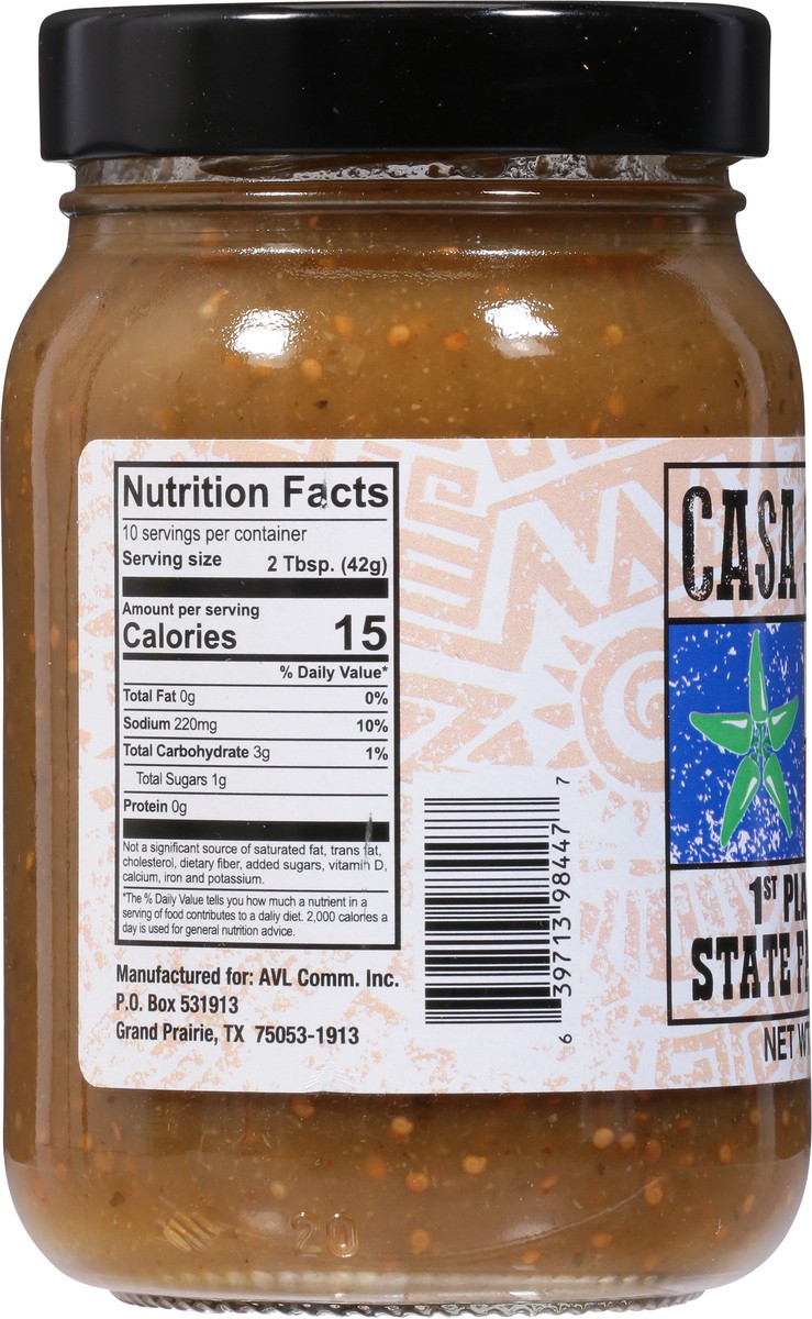 slide 14 of 14, Casa Silguero Mild Tomatillo Salsa 15.5 oz, 15.5 oz