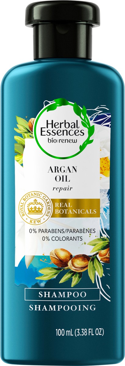 slide 2 of 2, Herbal Essences bio:renew Argan Oil Of Morocco Repairing Color-Safe Shampoo 3.38 fl oz, 3.38 fl oz