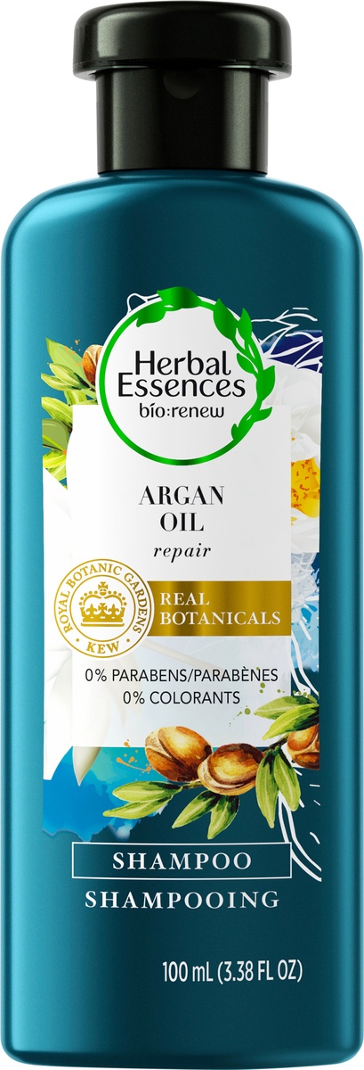 slide 3 of 4, Herbal Essences bio:renew Argan Oil Of Morocco Repairing Color-Safe Shampoo 3.38 fl oz, 3.38 fl oz