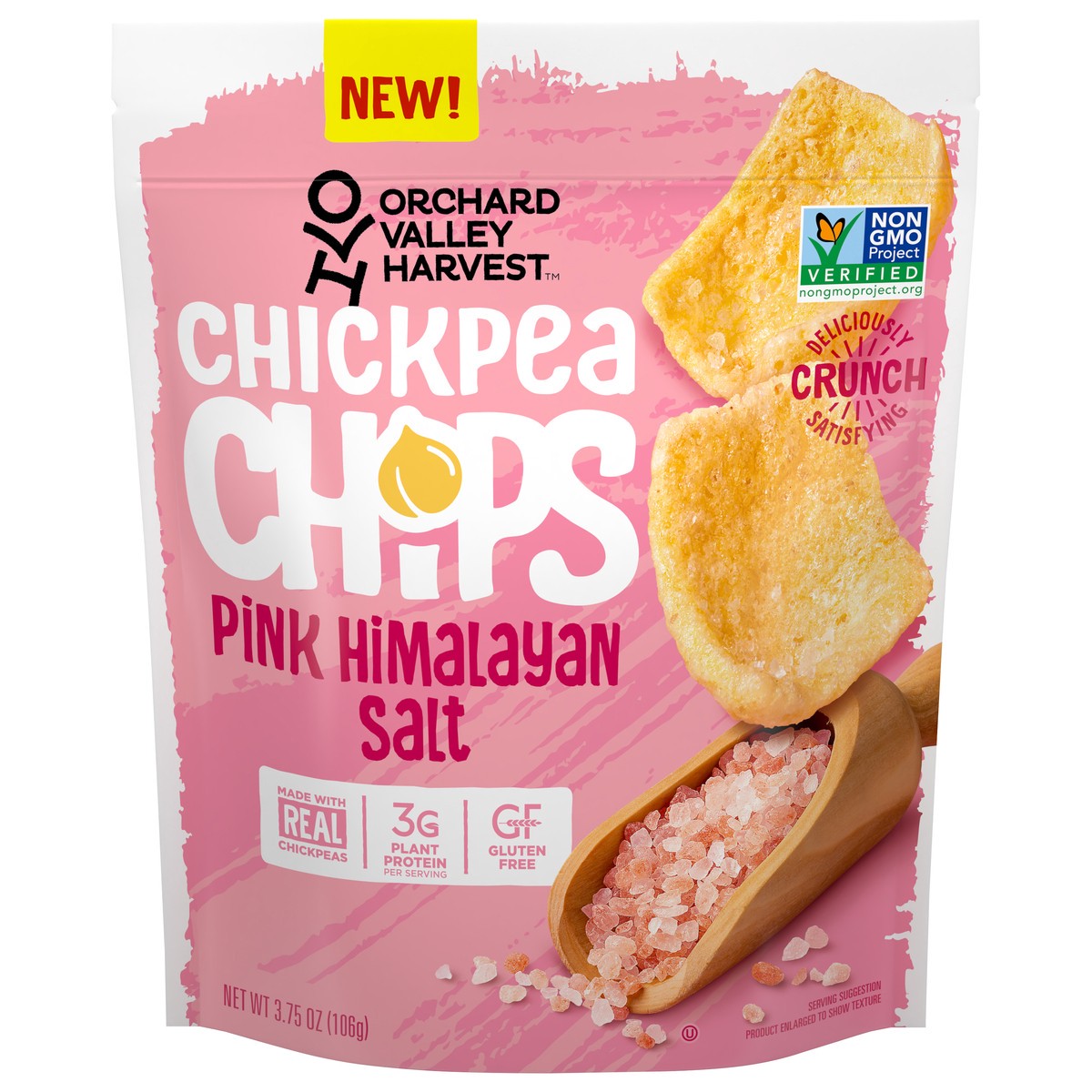 Orchard Valley Chickpea Chips Pink Himalayan Salt 3.75 oz Shipt