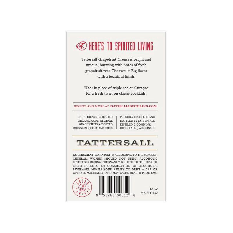 slide 2 of 2, Tattersall Grapefruit Crema Liqueur, 750 ml