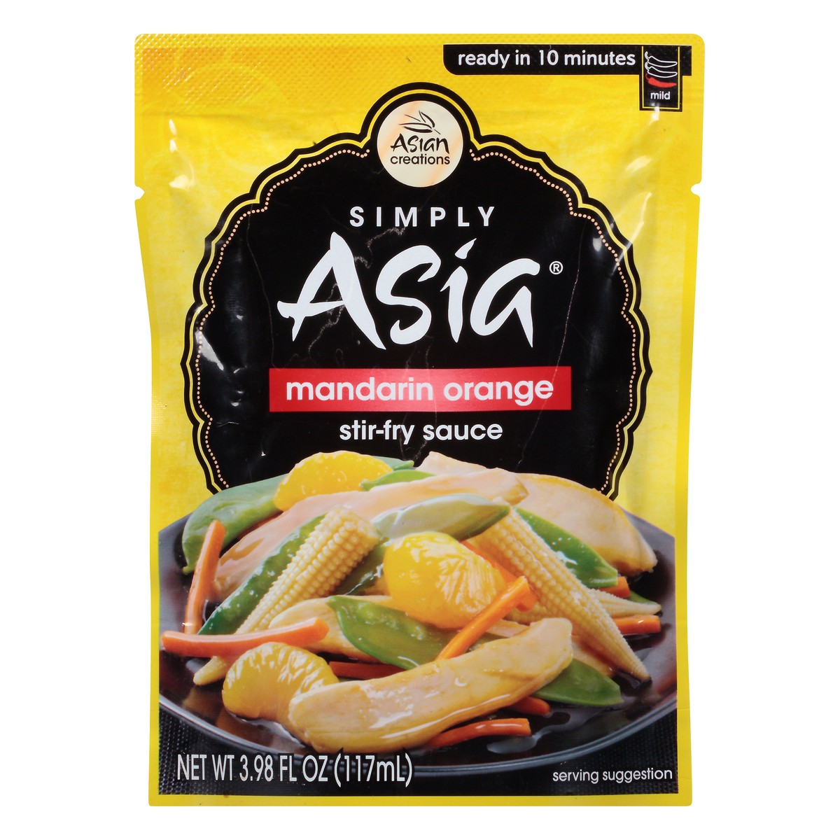 slide 1 of 8, Simply Asia Mandarin Orange Stir-Fry Sauce, 3.98 oz