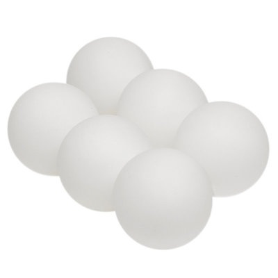 slide 1 of 1, Table Tennis Balls, 6 ct