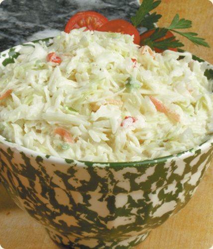 slide 1 of 1, Salad Creamy Cole Slaw, per lb