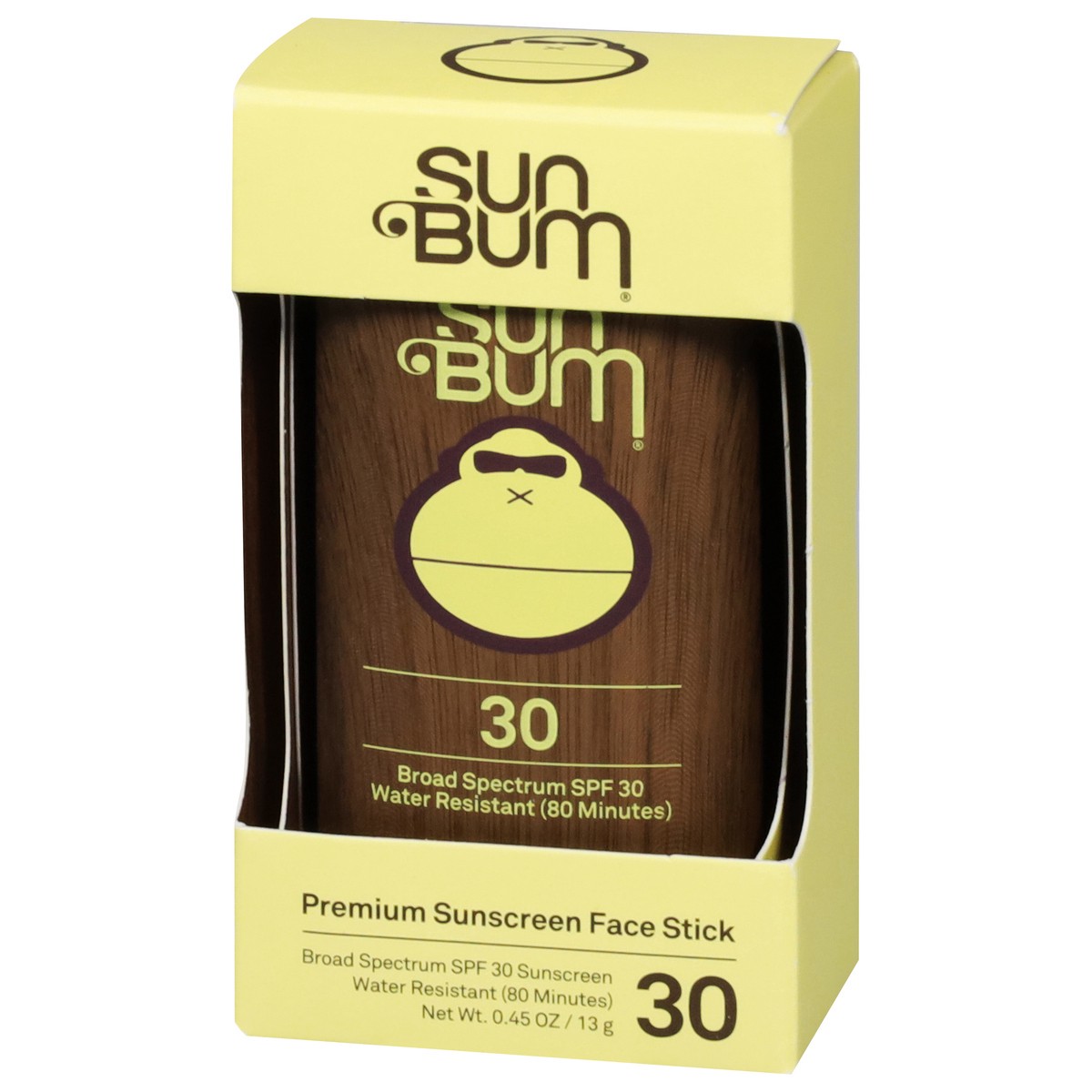 slide 4 of 9, Sun Bum Broad Spectrum SPF 30 Premium Sunscreen Face Stick 0.45 oz, 0.45 oz