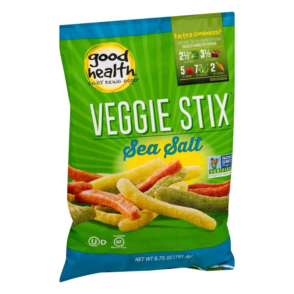 slide 2 of 2, Good Health Sea Salt Veggie Stix, 6.75 oz