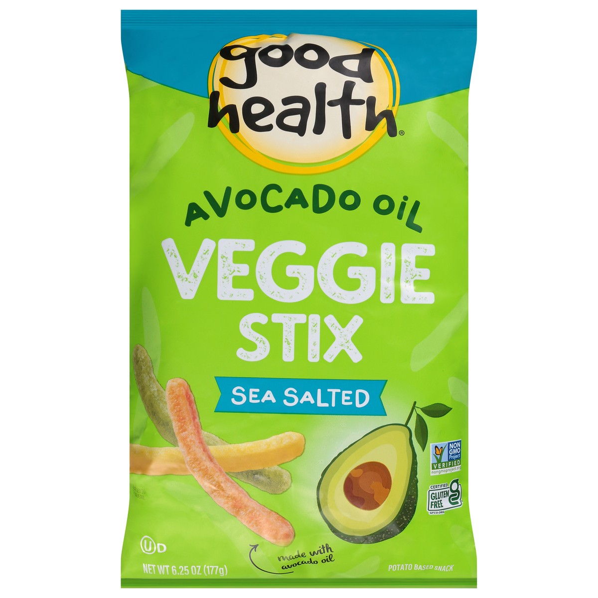 slide 1 of 23, Good Health Avocado Oil Sea Salted Veggie Stix 6.25 oz, 6.25 oz