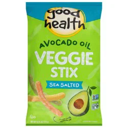 Good Health Avocado Oil Sea Salted Veggie Stix 6.25 oz